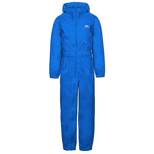 Trespass Combinaison de Ski 2-3 ans, Capuche, Bleu