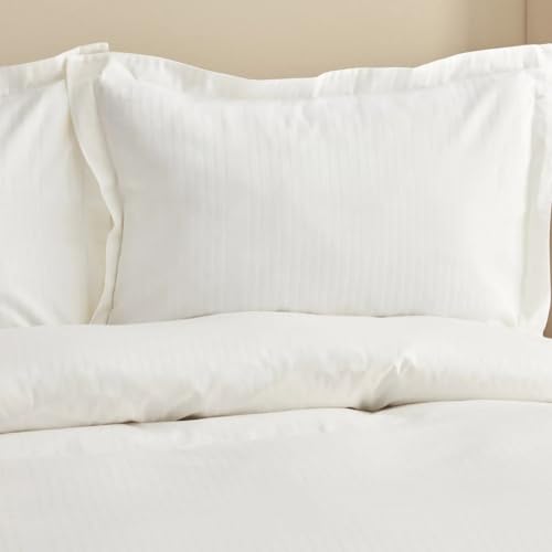 Housse de couette 100% coton satin Karaca Blanc lit simple de luxe - 5