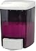 San Jamar S30TBK Bulk Liquid/Lotion Soap & Hand Sanitizer Dispenser, 30 oz. Capacity, Black