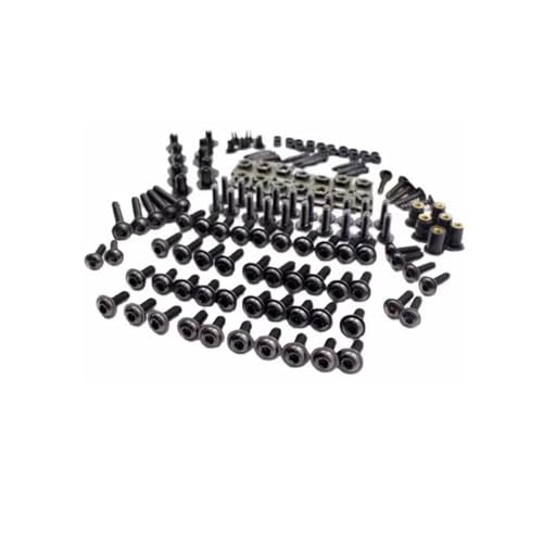 Vis carénage moto S1000RR perdues ? Kit de 195 pièces noires