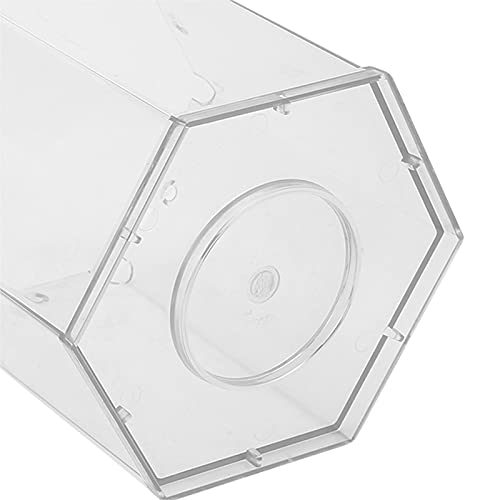 Tanque de peixes hexagonal, tanque de peixes em forma de gaiola e design de canto arredondado Tanque