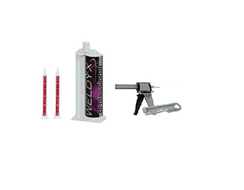 Edelstahlkleber - Aluminiumkleber ohne Primer Hochleistungsklebstoff WELDYX professional
