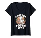 Pumpkin Spice Skeleton Halloween Coffee Humor
