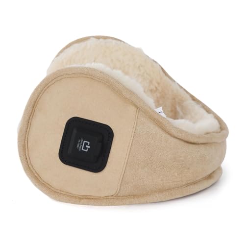 [GNEGNI] 【防寒 耳あて】 電熱イヤーマフ USB充電式 バッテリー内蔵 3段階温度調節 最長10時間使用可能 蓄熱効果アップ 耳痛くない コンパクト設計 裏起毛 男性 女性 バイク 通勤 スキー 冷凍庫作業 冬ギフトに最適