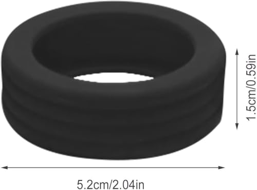 Image of Suitcase Wheel Cover Silicone, 35 Pieces Luggage Wheel Protectors, Travel Accessories for Smooth Rolling, Universal Fit Wheel Covers for Suitcase, Black Color Set