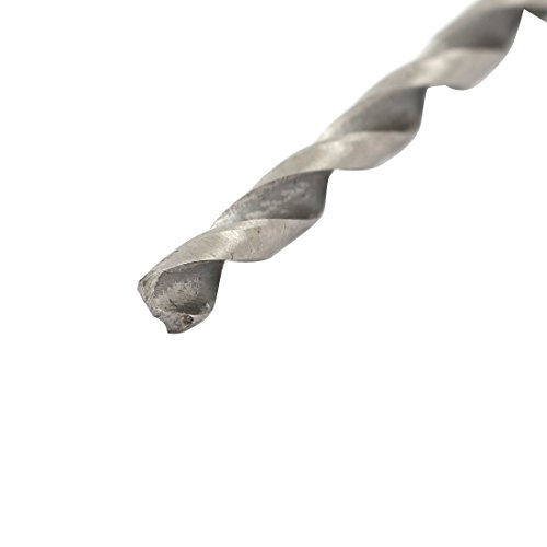 Aexit 3.2mm Dia Tool holder 64mm Length HSS Round drill hole Twist Drill Bit Silver Tone 5pcs Model:29as364qo248