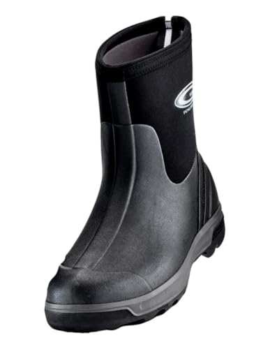 Outdoor Boots Adults Penline Mid Rubber Insulated Black PEN-000H
