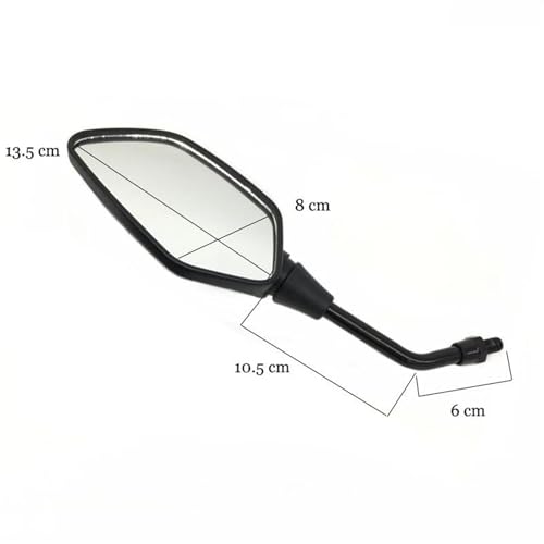 Espejo retrovisor de motocicleta VT1100 CB400X custom 5