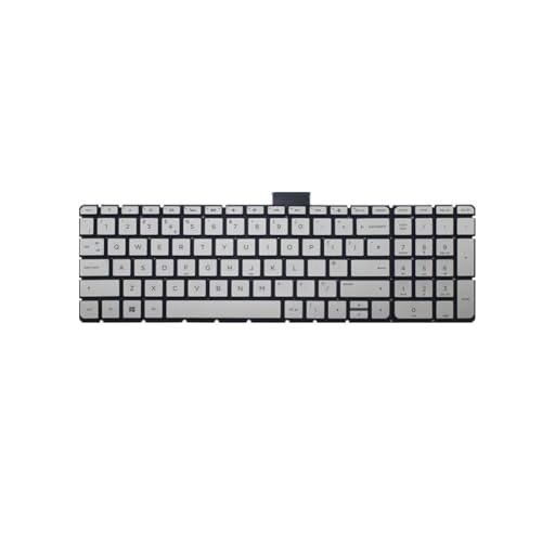 Teclado HP Pavilion 15-cu0000 con teclado numérico integrado y teclas negras silenciosas diseño UK