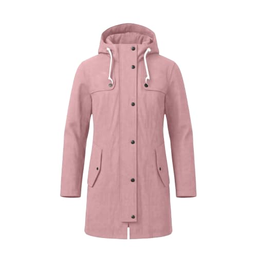Chaqueta impermeable de mujer transpirable que soluciona los días de lluvia 5