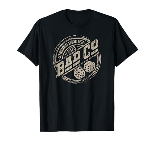 Photo de Bad Company Straight Shooter 1975 Effet vieilli T-Shirt