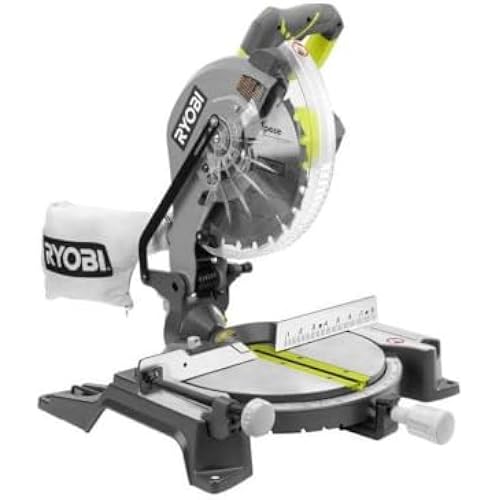 Ryobi 10 in. Compound Miter Saw with10 IN. COMPOUND MITER SAW WITH LED LED