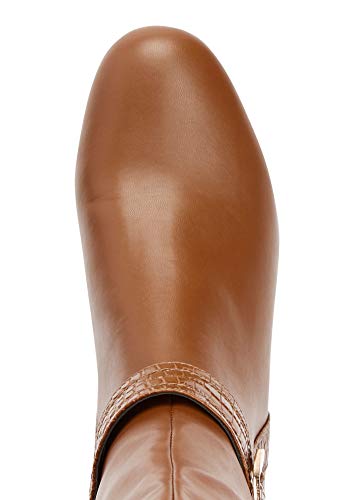 Comfortview Women's Wide Width The Vale Wide Calf Boot - 8 1/2 W, Black #TOP5