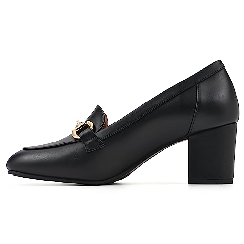 Image of WHITE MOUNTAIN Women's Shoes Freehold Block Heel Loafer