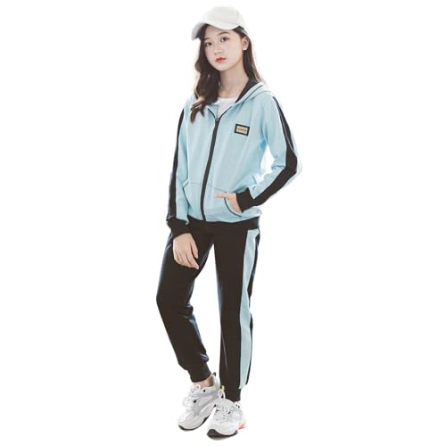 Sweat à capuche et pantalon de jogging filles : ensemble de sport modulable