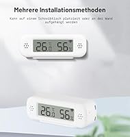WLAN Thermometer Hygrometer: Smartes Temperatur- und Feuchtigkeitssensor, Echtzeit-Monitor, App-Benachrichtigung, Digitales Temperatursensor Innen, kompatibel mit Alexa/Google Home (1PCS) – Ansicht 7