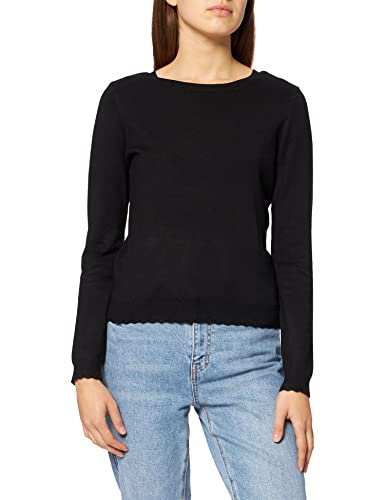 Vero Moda Vmglory LS Deep Back Blouse Ga Maglione