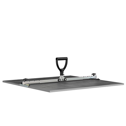 LANGFIT® Fliesenheber mit normalem Griff - 50 bis 80cm - Für schmale Fugen ab 3mm - Tragkraft bis 30kg - Made in Germany - MS-FH5080K