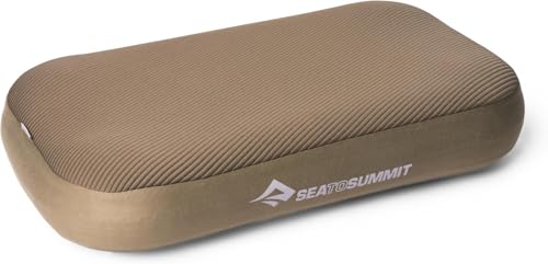Image of Sea to Summit Aeros Premium Inflatable Travel Pillow, X-Large, Burnt Olive