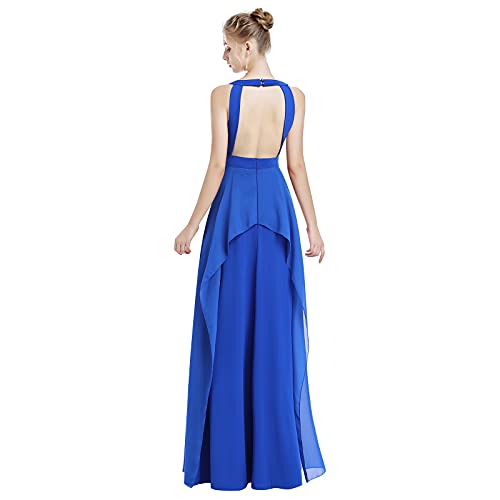 Image of Women Transformer Hi Low Evening Long Prom Dress Halter Convertible Multi Way Spaghetti Strap Wedding Cocktail Maxi Gown