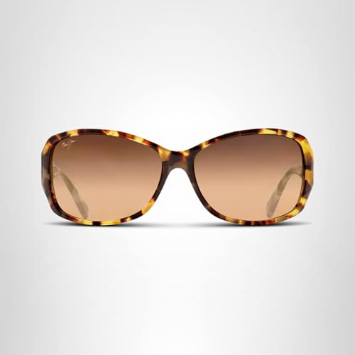 Maui Jim Women's Nalani Polarized Fashion Sunglasses, Tort/White and Blue/HCL® Bronze, Medium - Image 8
