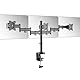 RICOO Monitor Halterung 3-er Monitore Monitorhalterung Triple Arme für 13-27 Zoll Computermonitore Bildschirmhalterung TS5911 PC Monitor-Arm Bildschirm Stand Tischhalterung Halter Monitorhalter