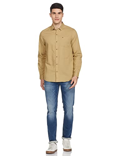 Image of Lee Men's Solid Slim Fit Shirt