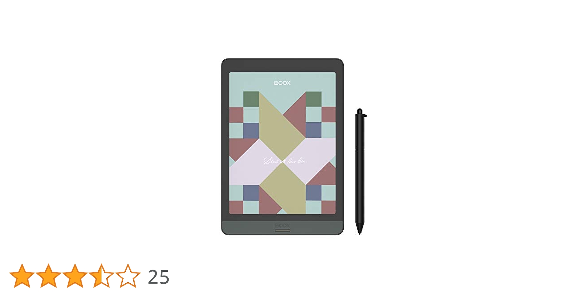 中古　BOOX nova3 color e-ink レンタル] BOOX Nova3 Color カラー電子ペーパー 7.8インチ E