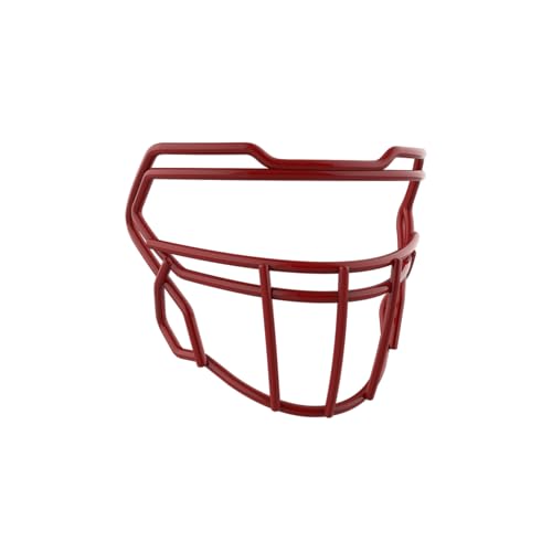 VICIS ZERO2 SC-223 Football Facemask for VICIS ZERO2 Football Helmets, Tubular Stainless Steel, Scarlet