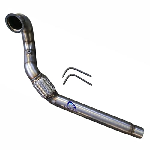 Downpipe Leon 2.0TSI 5F A3 8V Golf VII GTI supresor catalizador 1