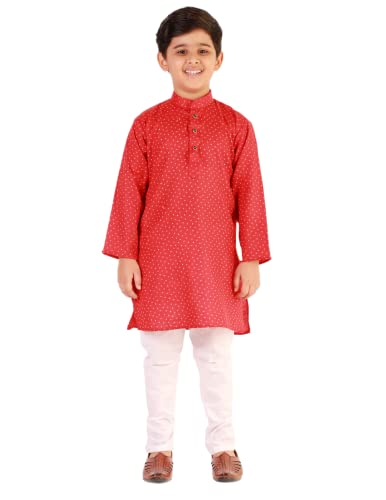 Image of Pro Ethnic Style Developer Boys Kurta Pajama Set | Traditional Ethnic Wear| Cotton | Striped | (S-182)
