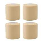FSSTUD 4 Rolls Sport Pre Wrap Tape Athletic Ankle Warp Tape Athletic Prewrap Tape Foam Underwrap Athletic Tape Wrist Support Tape Foam Bandage Underwrap Roll Nude