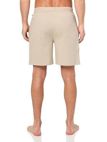 Image of BOSS Men's Waffle Contrast Logo Lounge Shorts