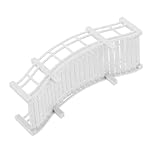 DOITOOL Miniatur Bogenbrücke für Garten Mikrolandschaft Wetterfeste Outdoor deko Leicht zu Platzieren Feine Details Vintage Stil für Bonsai Teich und Miniaturparks