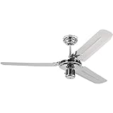 Westinghouse Lighting 7826340 Deckenventilator Industrial mit drei Fl&uuml;geln in Chrom