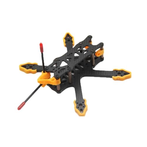 Cadre carbone GX140 Alien 3 pouces en fibre haute densité pour châssis de drone robuste