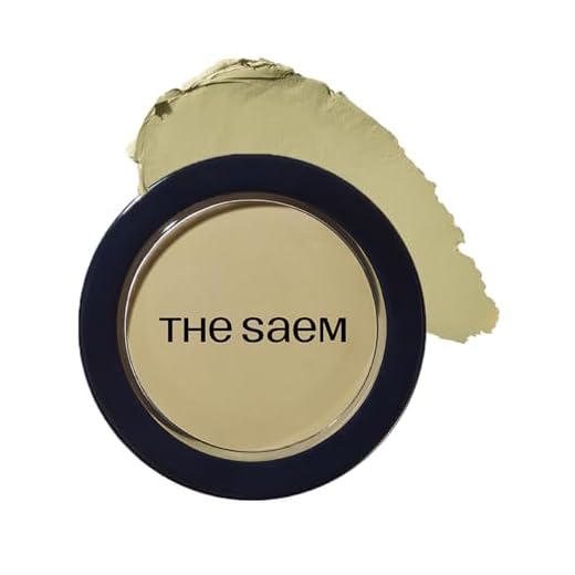 THESAEM Cover Perfection Pot Concealer #Green Beige - High Adherence & Coverage Balm, Conceals & Corrects Redness Spots, Matte Finish Sebum Control for Oily and Combination Skin