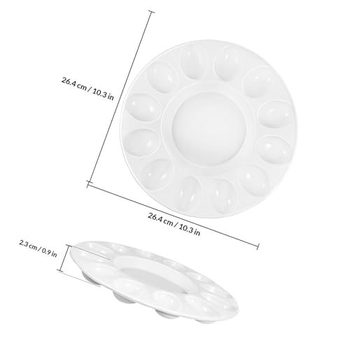 Plato para huevos de Pascua en cerámica colorida para servir aperitivos en familia 3