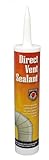 Meeco's Red Devil 615 Black Direct Vent Sealant - High-Temp Fireplace & Stove Sealant for Fireboxes & Venting Joints (10.1 fl oz Cartridge) - Withstands Up to 1100°F - Made in The USA