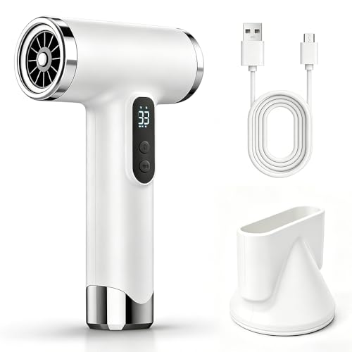 Afenau Secador de Pelo Sin Cable con Bateria, Secador de Pelo Inalambrico con 3 Velocidad y 3 Configuración de Temperatura, SECADOR PELO Bateria Recargable para Senderismo Camping Afenau Secador de Pelo Sin Cable con Bateria, Secador de Pelo Inalambrico con 3 Velocidad y 3 Configuración de Temperatura, SECADOR PELO Bateria Recargable para Senderismo Camping