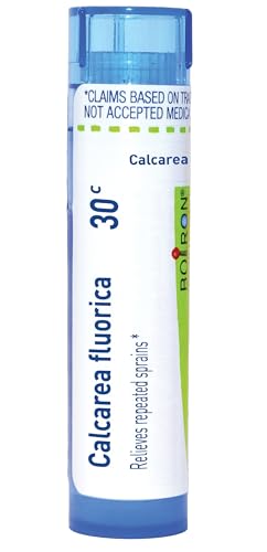 Boiron Calcarea Fluorica 30C Homeopathic Medicine for Sprains - 80 Pellets