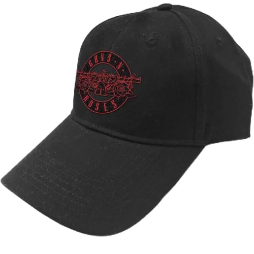 Image of Guns N' Roses Red Circle Logo Official Baseball Cap