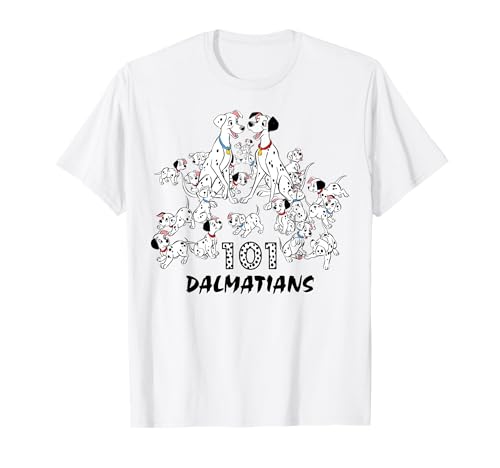 Portrait de famille Disney 101 Dalmatiens T-Shirt