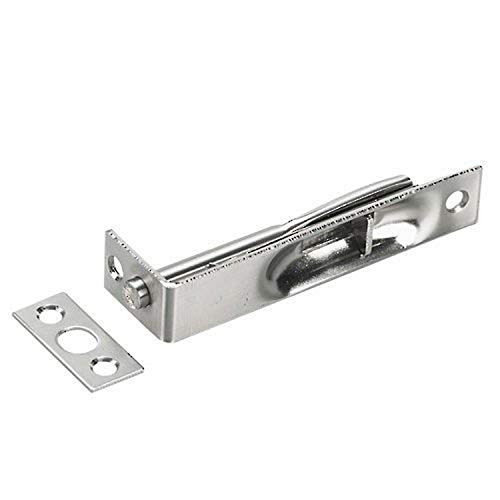 Image of Richelieu Hardware - 655NBV - 4 inch x 3 /4 inch Flush Bolt - Brushed Nickel Finish