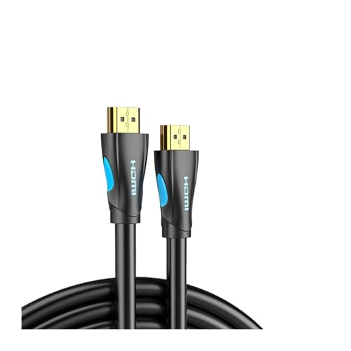 Vention HDMI�P�[�u�� 4K HDMI 2.0�P�[�u�� HDMI 90/270�x�A���O���A�_�v�^�[ Apple TV PS4�X�v���b�^�[ �r�f�I�I�[�f�B�I 90�x HDMI�P�[�u��(�X�g���[�g�u���b�N�A5m)