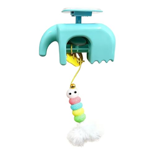 Genikeer Giocattolo da soffitto per gatti, gioco a 3 velocità con modalità di oscillazione | Giocattoli interattivi per gatti di taglia piccola, media e grande, per interni, camera da letto, soggiorno