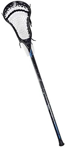 CAKLOR Lacrosse Complete Attack/Midfield Stick with Shaft & Head Mens-1 Stick,Black and White Soft net…