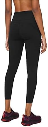 lululemon Fast and Free High-Rise Crop 23" Black, 12