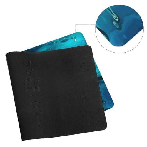 Pad Mouse Grande Rubber Azul Turquesa 30x60cm miniatura 7