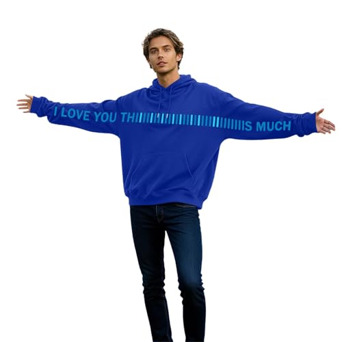 Sweat à capuche léger femme I Love You en polaire unie pour l'automne